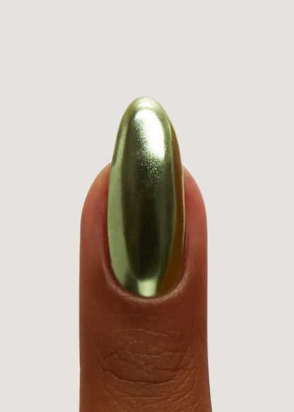 The GelBottle Sage Chrome Pigment