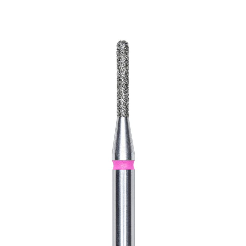 Staleks Diamond Frees Bit Rounded Cylinder Red 1.4mm (Manicure Pedicure) (FA30R014/8K)