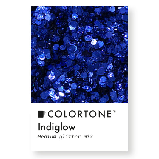 Colortone Medium Glitter Mix Indiglow