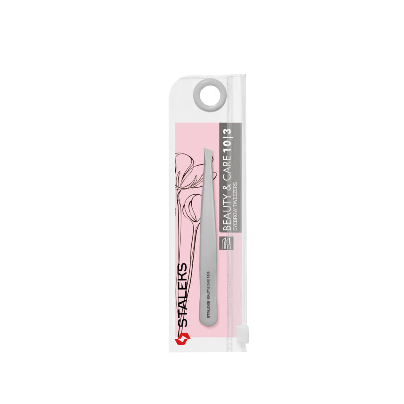 Staleks Eyebrow Tweezers Beauty & Care 10 Type 3 Breed Schuin (TBC-10/3)