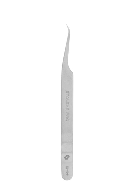 Staleks Pro Eyelash Tweezers Expert 41 Type 8 Mini L-Shaped 70 (TE-41/8)