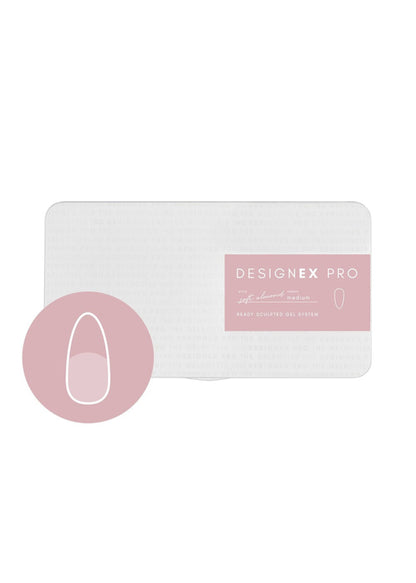 The GelBottle DesignEx Pro  Medium Soft Almond Tips