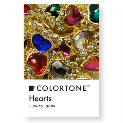 Colortone Luxury Gems Heart Gold