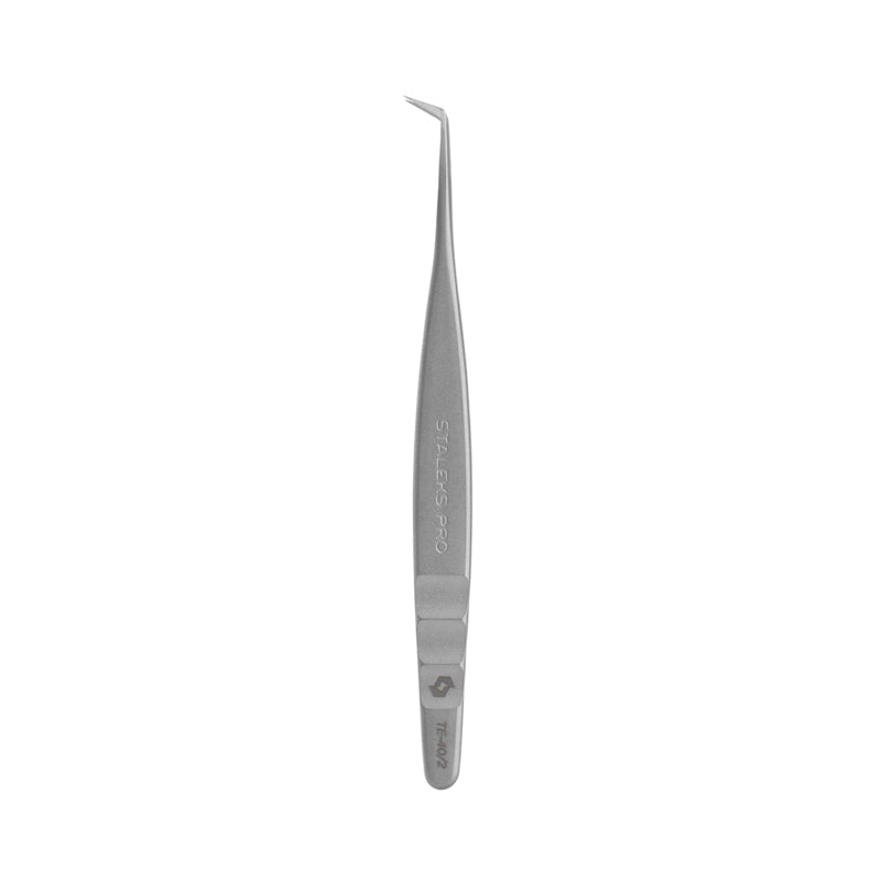 Staleks Pro Eyelash Tweezers Expert 40 Type 2 L-Shaped 70 (TE-40/2)