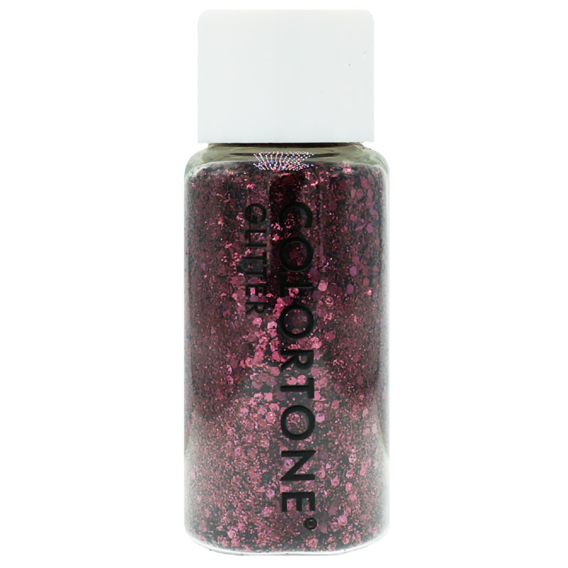 Colortone Medium Glitter Mix Berry White