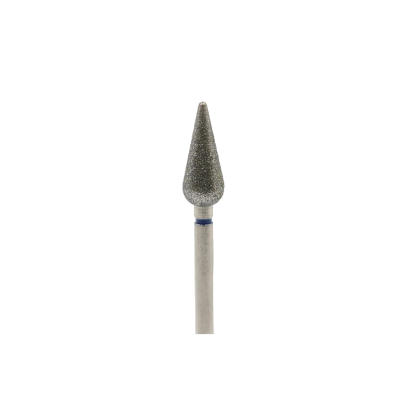 Shape It Up Diamond Rounded Drop XL Blue 5.0mm Frees Bit (Manicure Pedicure)