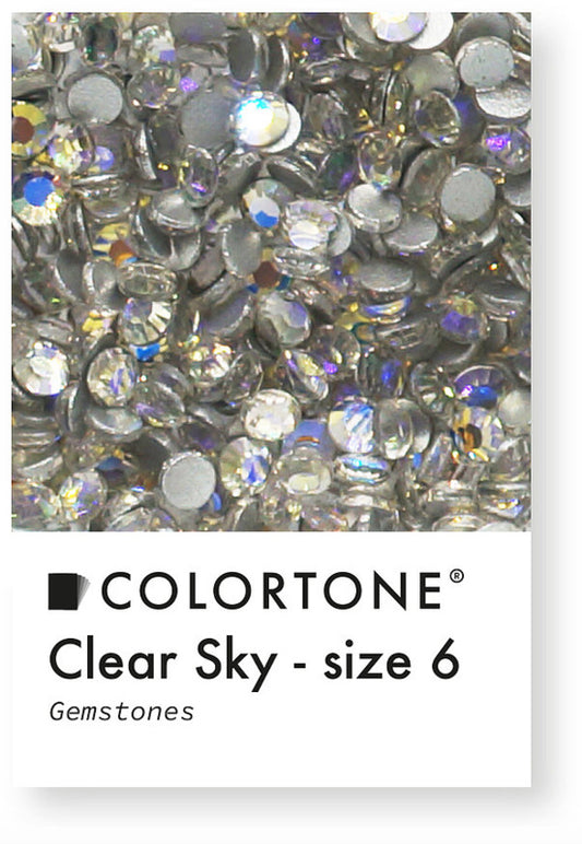 Colortone Clear Sky Rhinestones