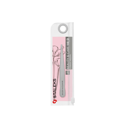 Staleks Eyebrow Tweezers Beauty & Care 10 Type 2 Smal Recht (TBC-10/2)