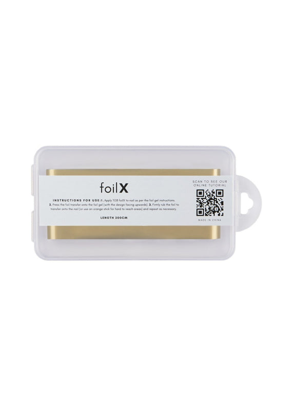 The GelBottle FoilX Gold Foil