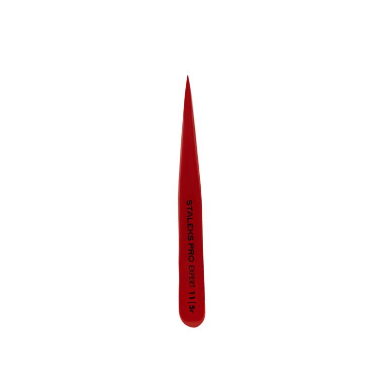 Staleks Pro Eyebrow Tweezers Expert 11 Type 5r Punt (TE-11/5r)