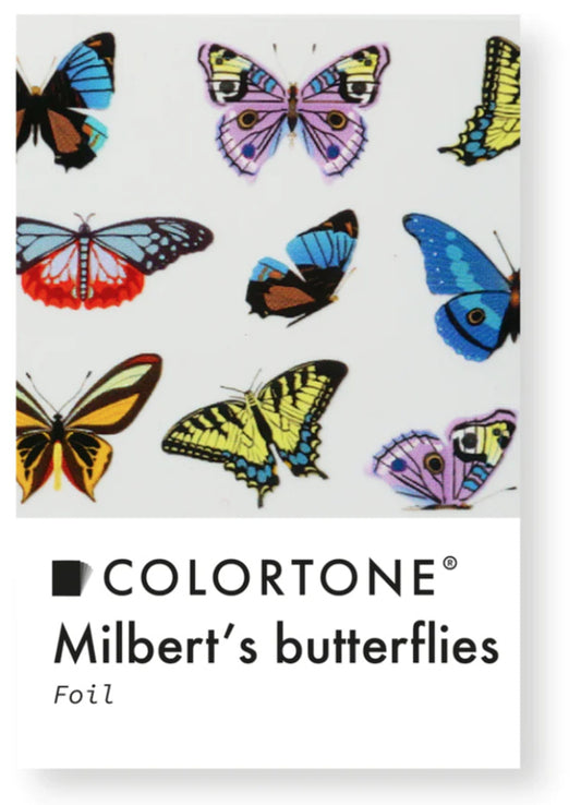 Colortone Clear Milbert's Butterflies Foil