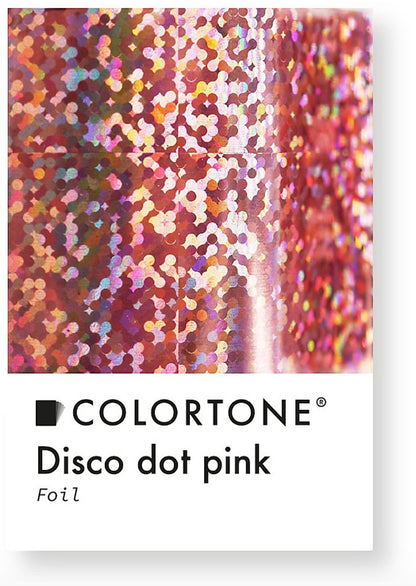 Colortone Disco Dot Pink Foil