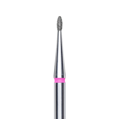 Staleks Diamond Frees Bit Rounded Drop Red 1.2mm (Manicure Pedicure) (FA50R012/3K)