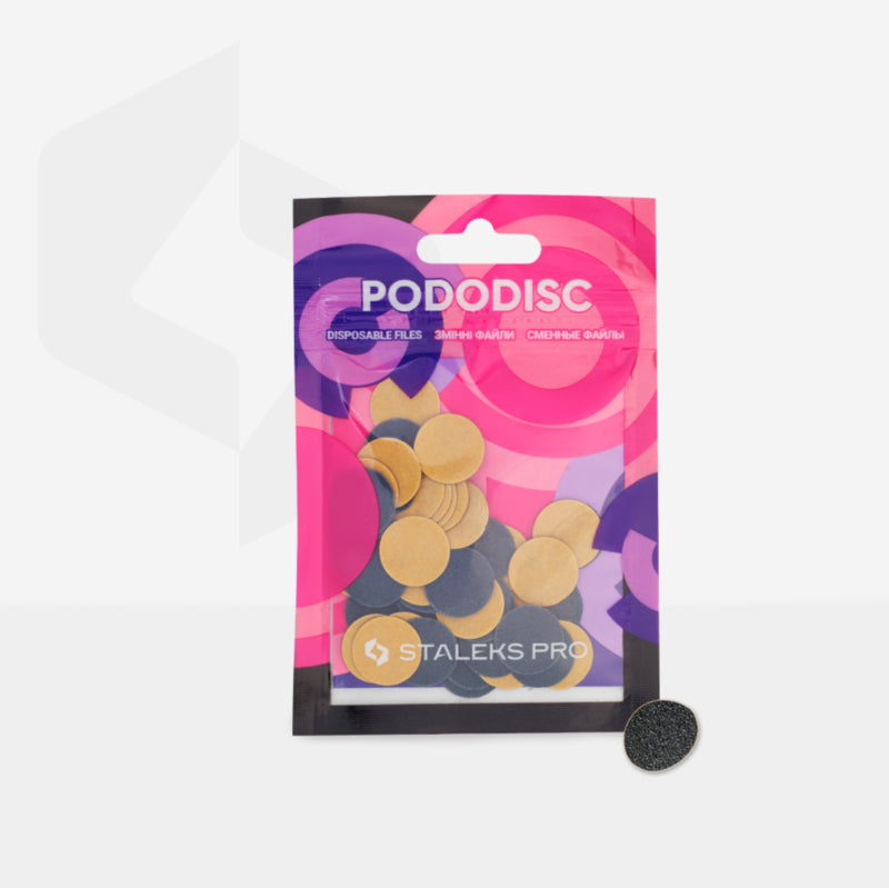 Staleks Refill Pads For Pododisc S Black (50 pc) (PDF-15-serie)