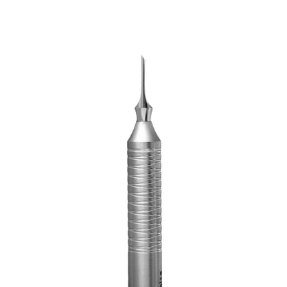 Staleks Hollow Rounded Cuticle Pusher & Straight Blade Expert 100 Type 5 (PE-100/5)