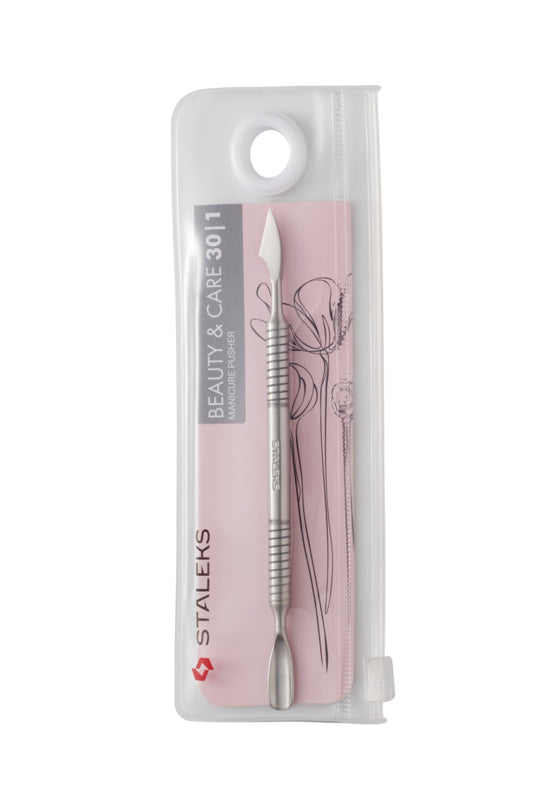 Staleks Rounded Cuticle Pusher & Remover Beauty & Care 30 Type 1 (PBC-30/1)