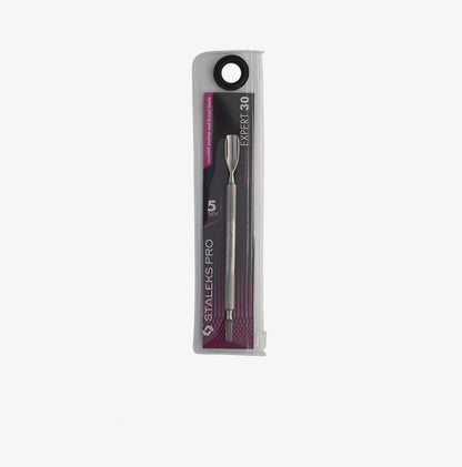 Staleks Rounded Cuticle Pusher & Blade Expert 30 Type 5 (PE-30/5)