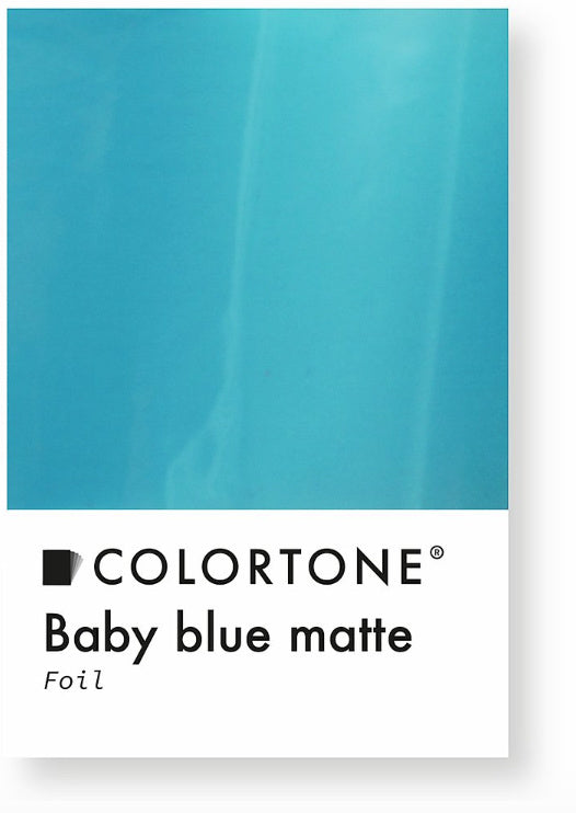 Colortone Baby Blue Matte Foil