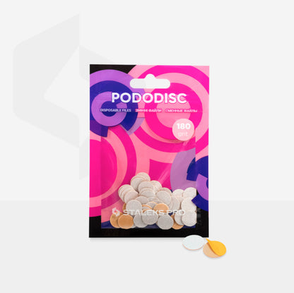 Staleks Refill Pads For Pododisc XS White (50 pc) (PDF-10-serie)