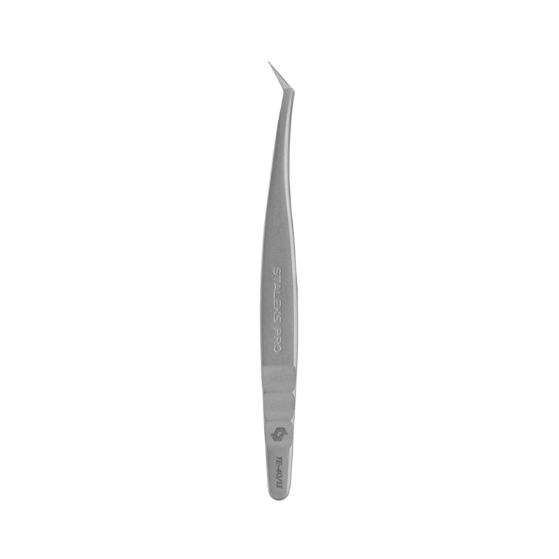 Staleks Pro Eyelash Tweezers Expert 40 Type 13 L-Shaped 40 (TE-40/13)