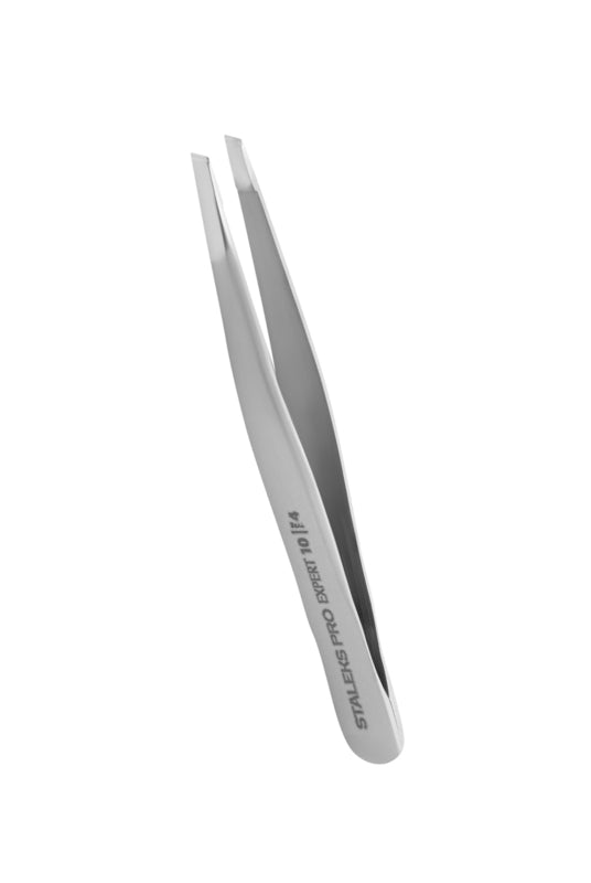 Staleks Pro Eyebrow Tweezers Expert 10 Type 4 Schuin (TE-10/4)