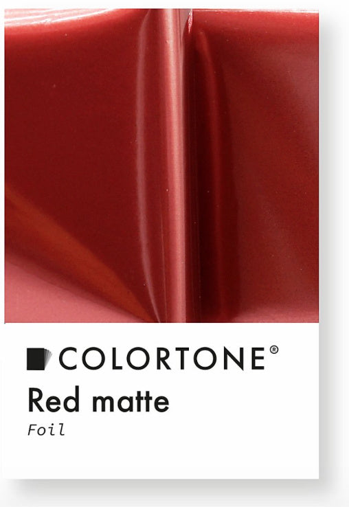 Colortone Red Matte Foil