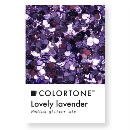 Colortone Medium Glitter Mix Lovely Lavender