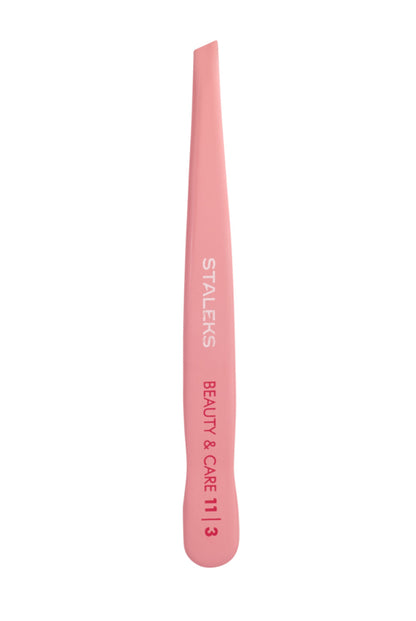 Staleks Eyebrow Tweezers Beauty & Care 11 Type 3 Breed Schuin (TBC-11/3)