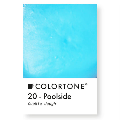 Colortone Cookie Dough Poolside 3D Nail Art Lichtblauw 20