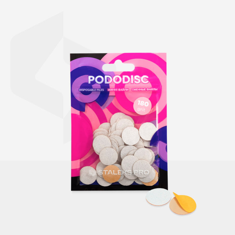 Staleks Refill Pads For Pododisc S White (50 pc) (PDF-15-serie)