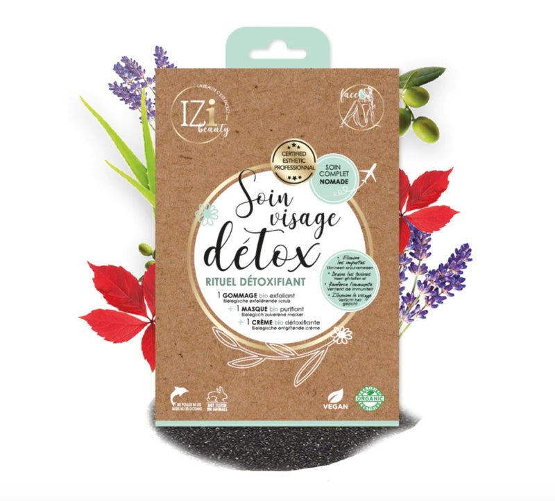 IZi Beauty Vegan Detox Face Care Kit (3 Fase)