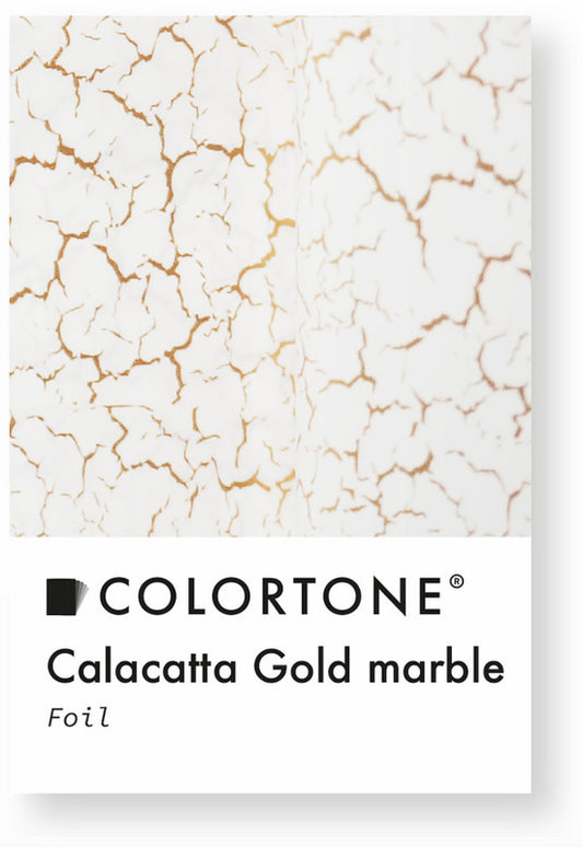 Colortone Calacatta Gold Marble Foil