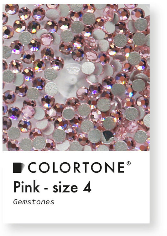 Colortone Pink Crystal Rhinestones