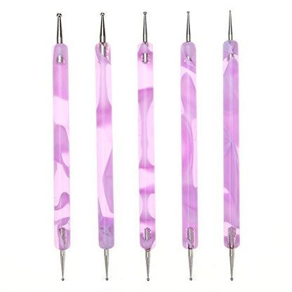 Shape It Up Nail Art Dotting Tools 5 Stuks