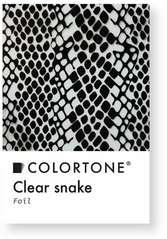 Colortone Clear Snake Foil