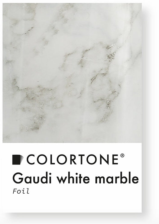 Colortone Gaudi White Marble Foil