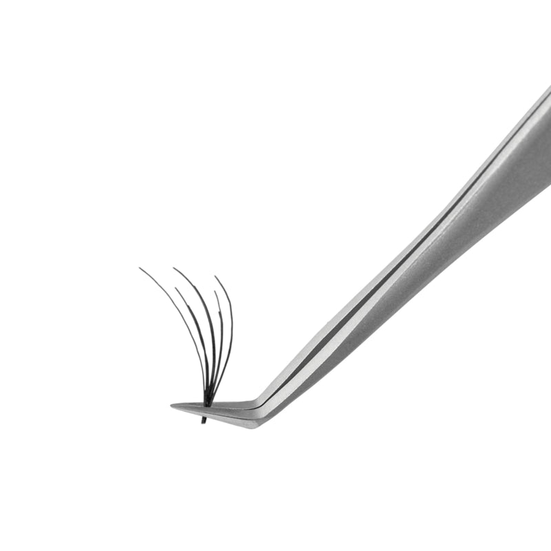 Staleks Pro Eyelash Tweezers Expert 40 Type 2 L-Shaped 70 (TE-40/2)