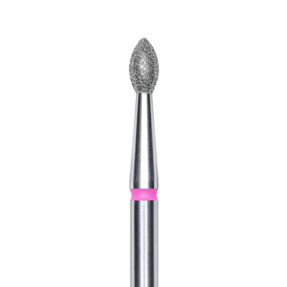 Staleks Diamond Frees Bit Flame XS Red 2.5mm (Manicure Pedicure) (FA60R025/4.5K)