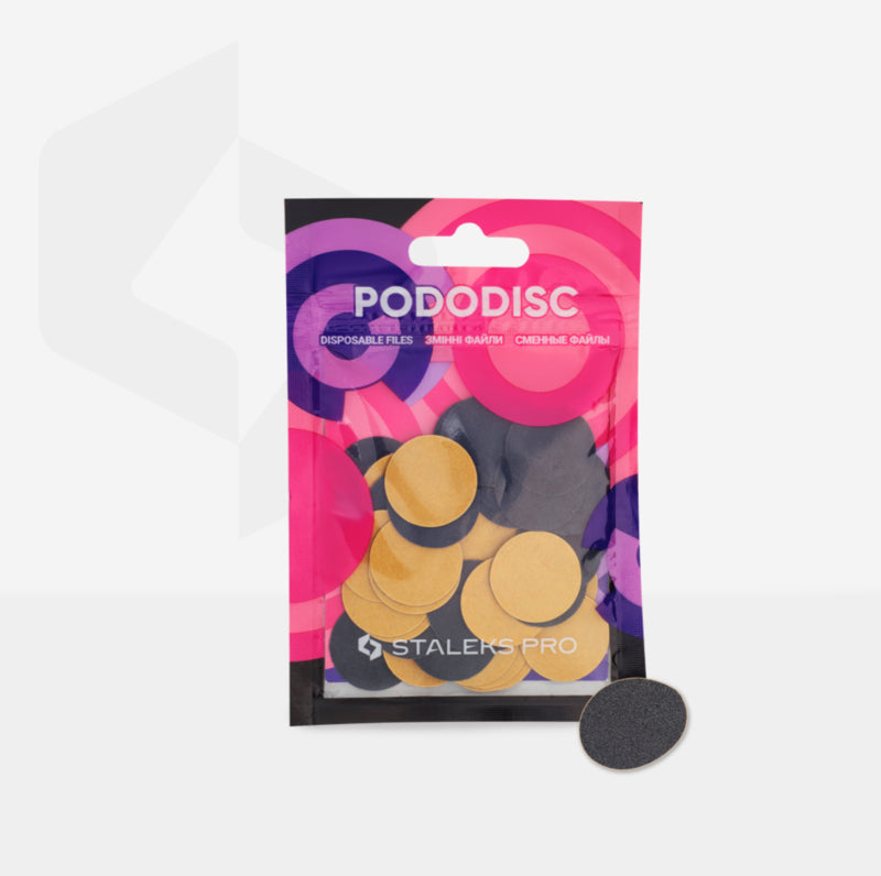 Staleks Refill Pads For Pododisc M Black (50 pc) (PDF-20-serie)