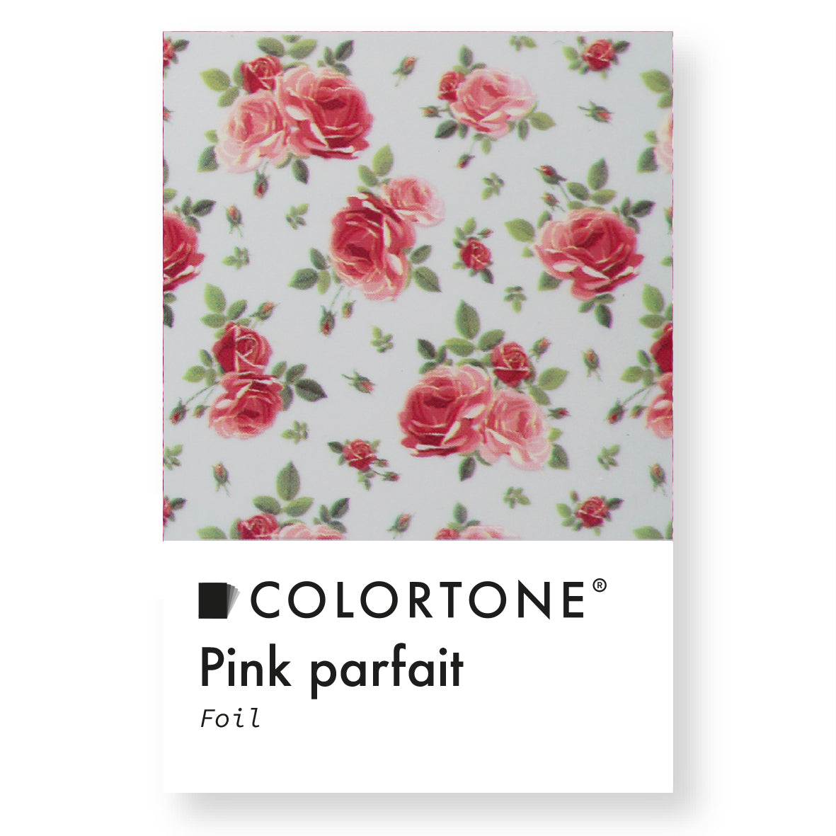 Colortone Clear Pink Parfait Foil