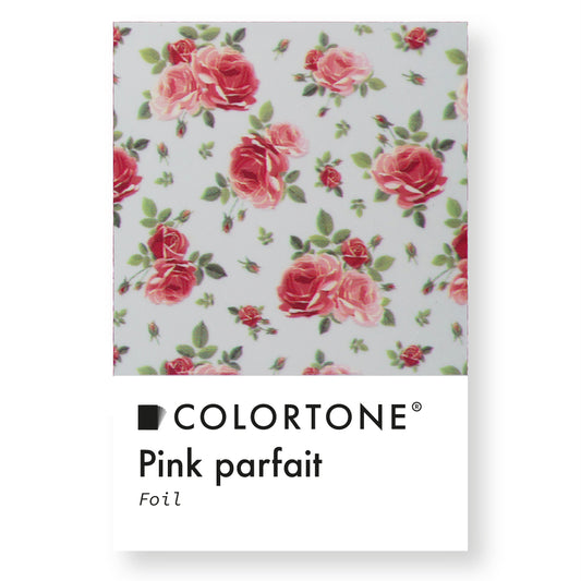 Colortone Clear Pink Parfait Foil