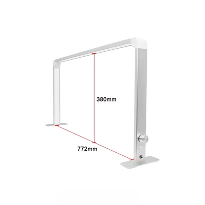 Colortone LED Tafel Lamp Opvouwbaar Zilver NF-88