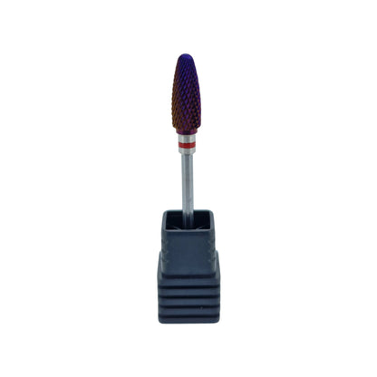 Shape It Up Carbide Frees Bit Purple Flame Fijn Rood (Manicure Pedicure)