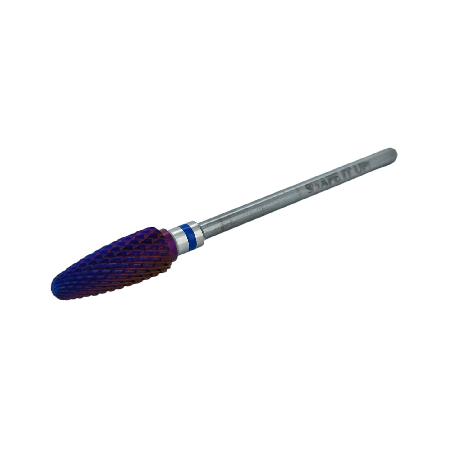 Shape It Up Carbide Frees Bit Purple Flame Medium Blauw (Manicure Pedicure)