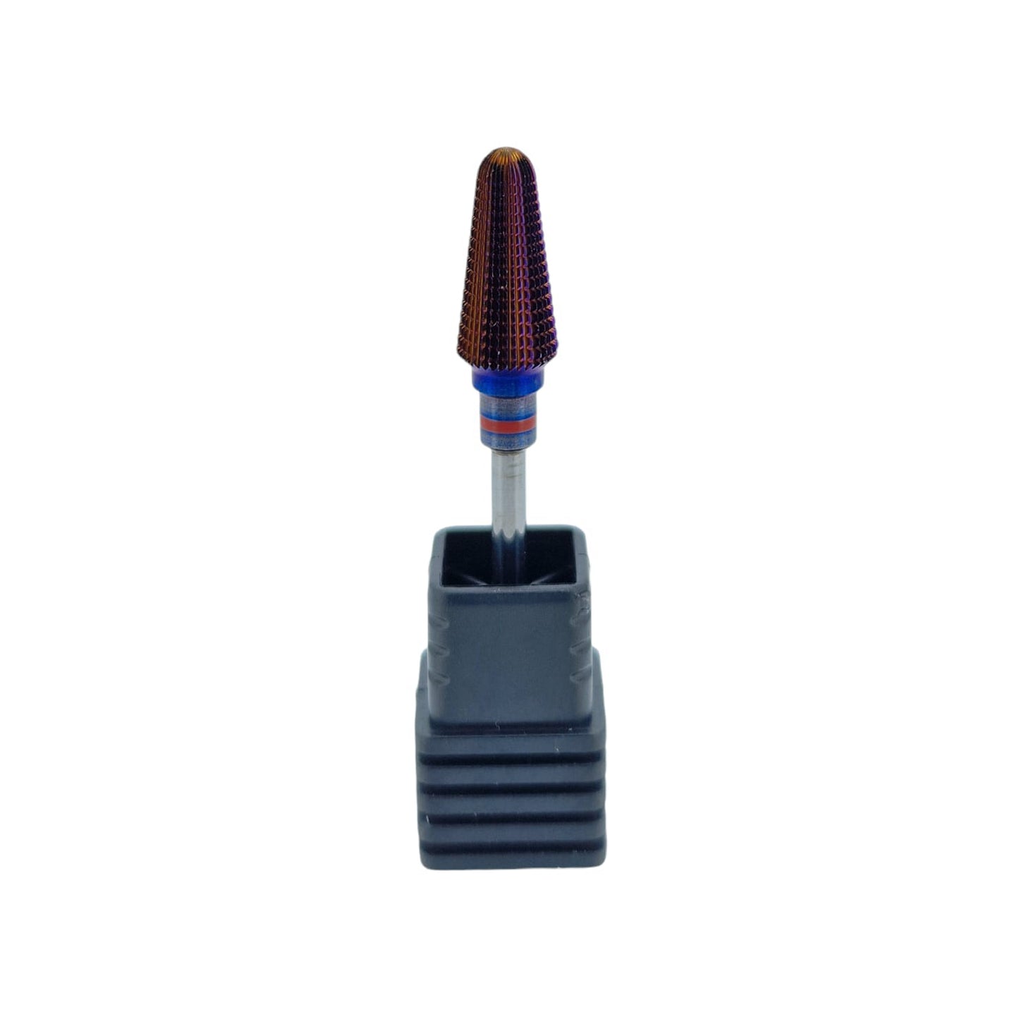 Shape It Up Carbide Frees Bit Purple Tapered Tornado Fijn Rood (Manicure Pedicure)