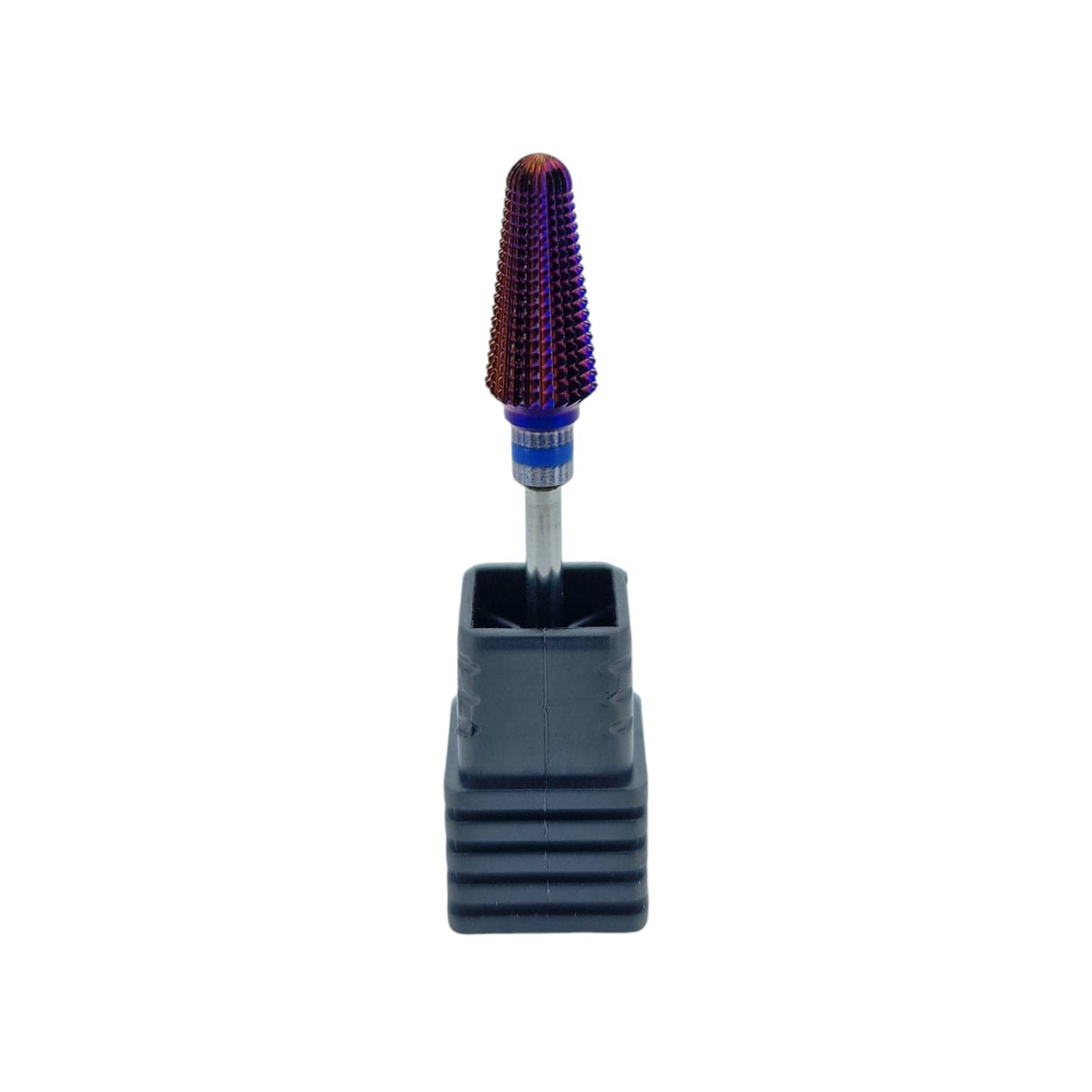 Shape It Up Carbide Frees Bit Purple Tapered Tornado Medium Blauw (Manicure Pedicure)