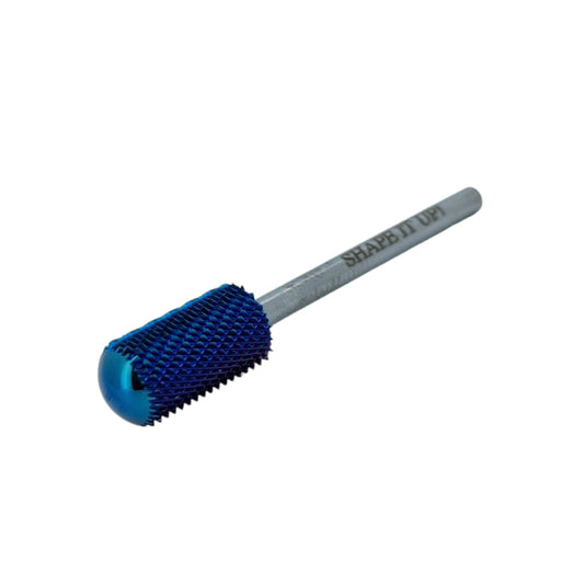 Shape It Up Carbide Safety Frees Bit Cilinder Gladde Top Fijn Rood (Manicure Pedicure)