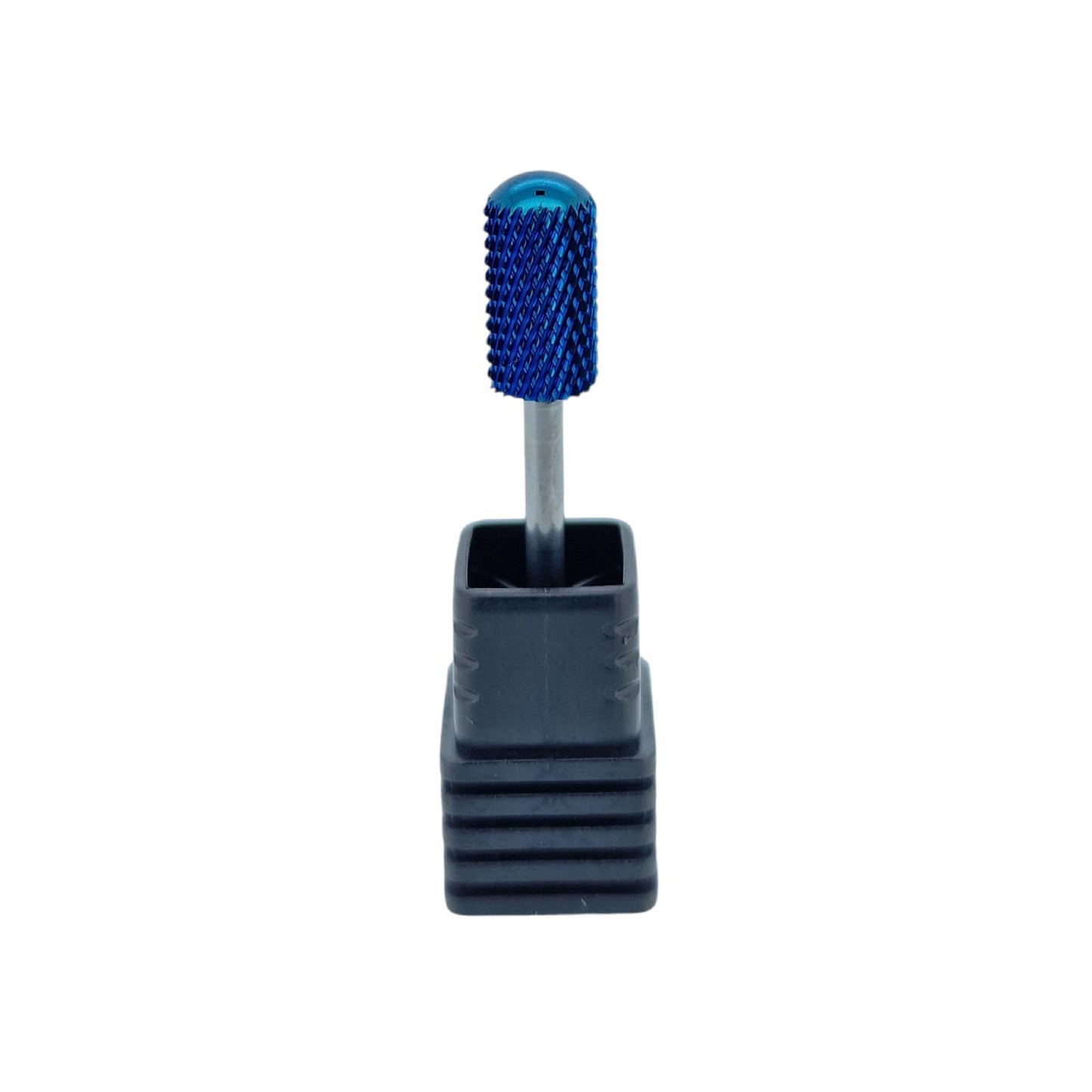 Shape It Up Carbide Safety Frees Bit Cilinder Gladde Top Medium Blauw (Manicure Pedicure)