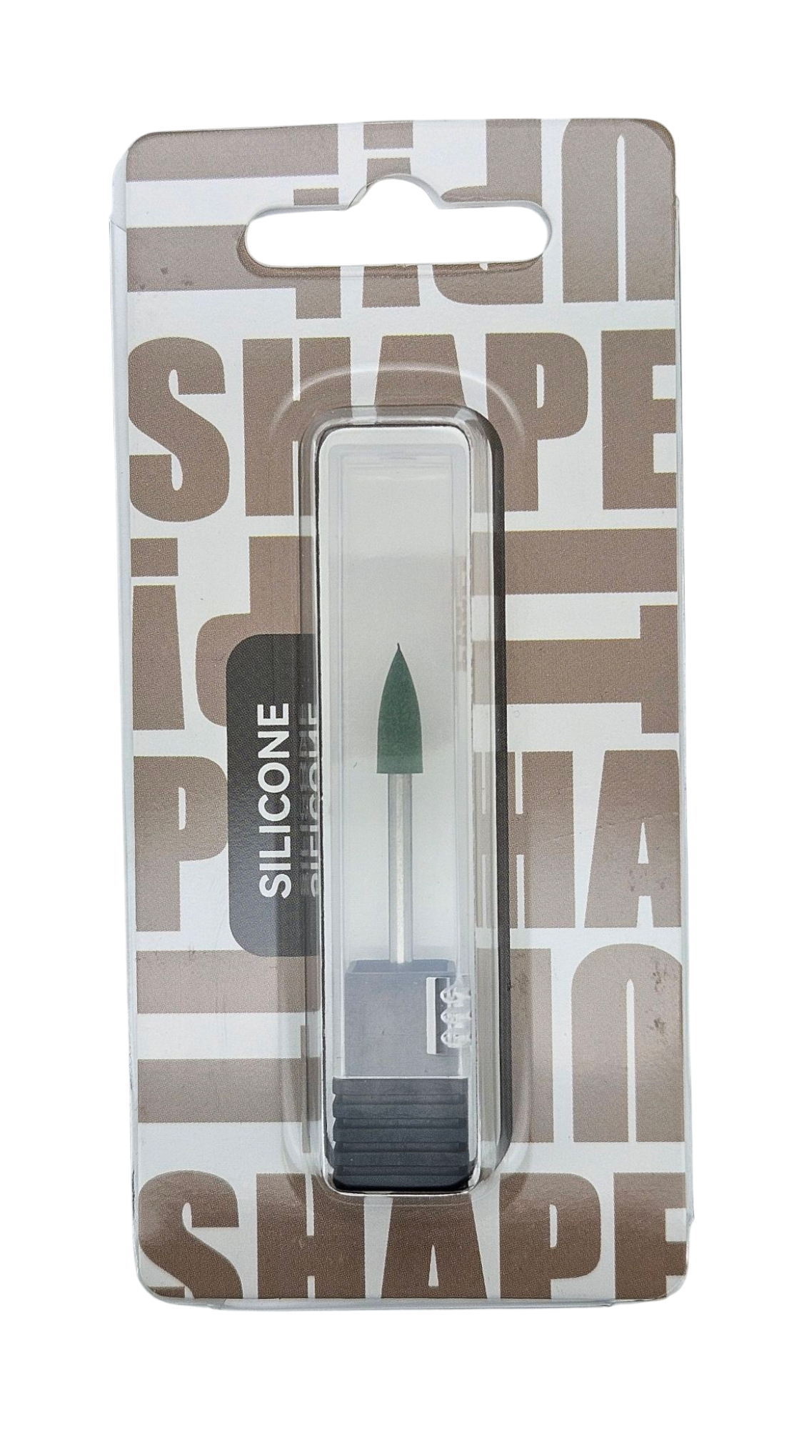 Shape It Up Siliconen Polijst Frees Bit Kegel Medium Groen