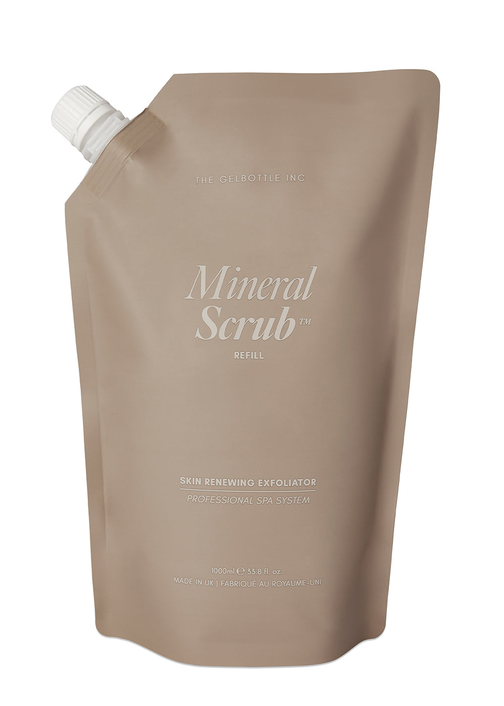 The GelBottle Mineral Scrub Cell Renewing Exfoliator